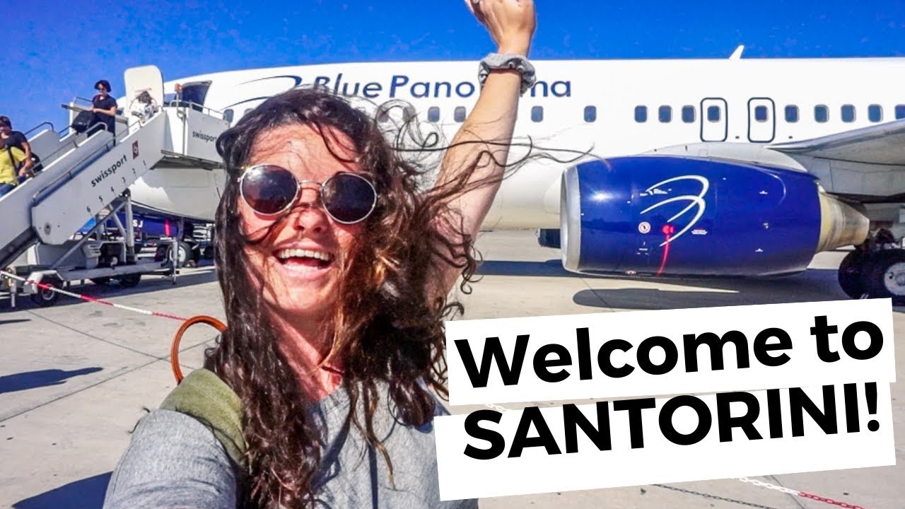 ROME TO SANTORINI, GREECE! | Travel Day & Greece Cave House Tour!