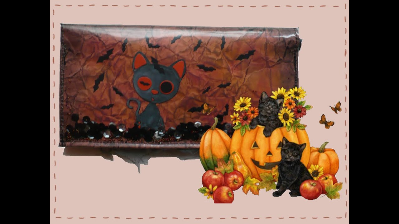 Tuto Enveloppe Shaker Halloween