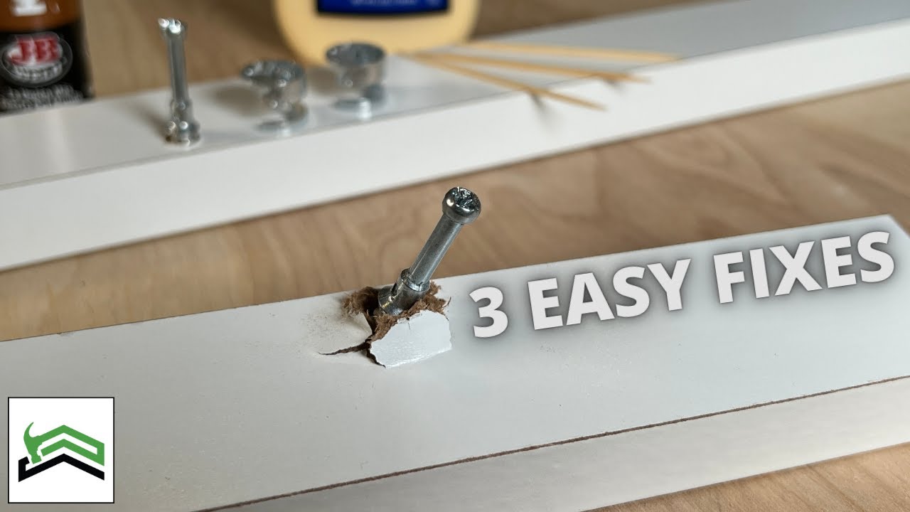 Как починить поврежденную мебель IKEA