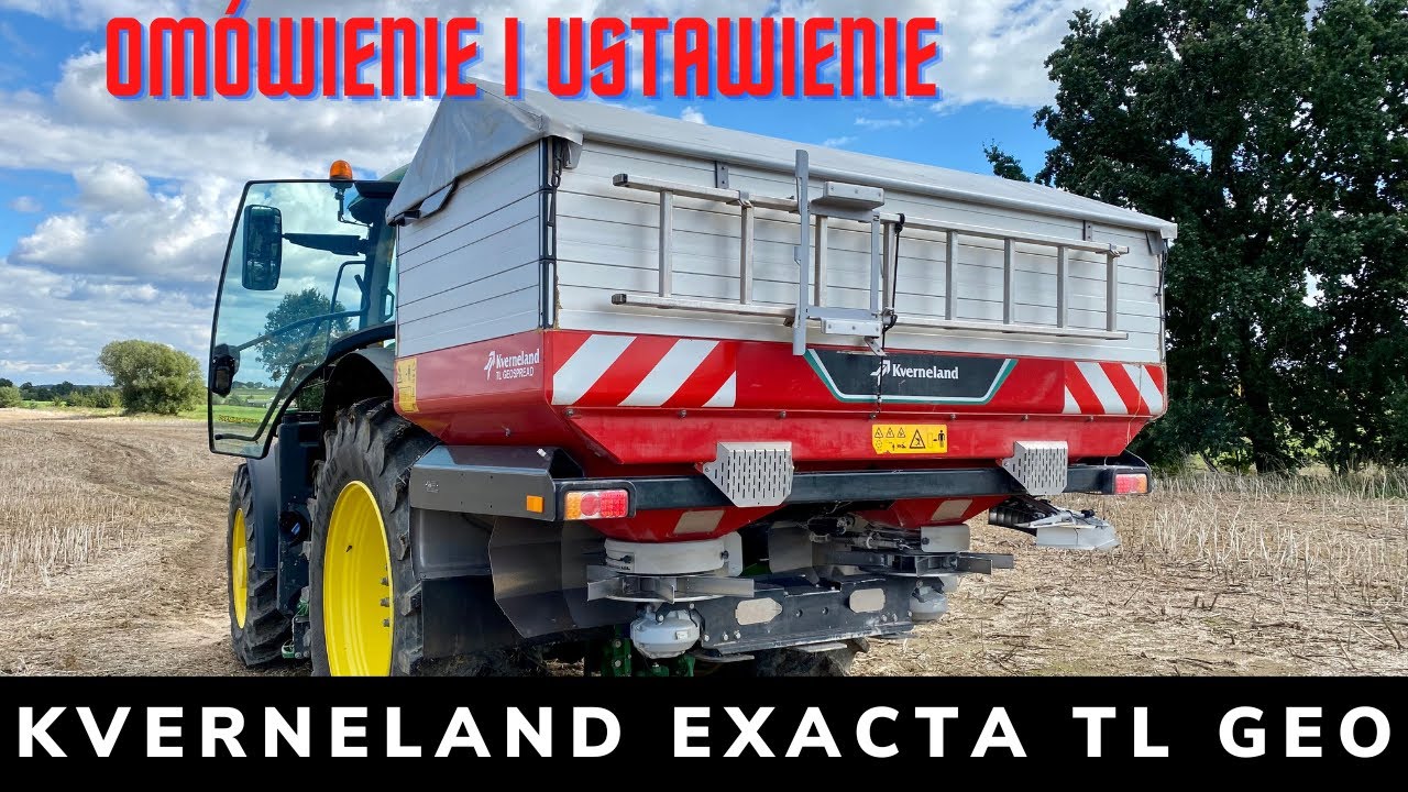 KVERNELAND EXACTA TL GEO - omówienie i ustawienie!