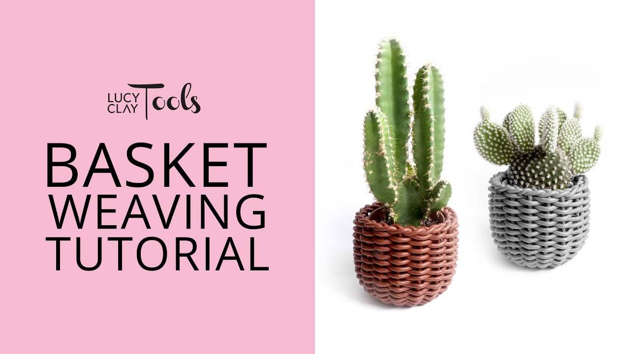 Basket Weaving with Czextruder (Polymer Clay Tutorial)