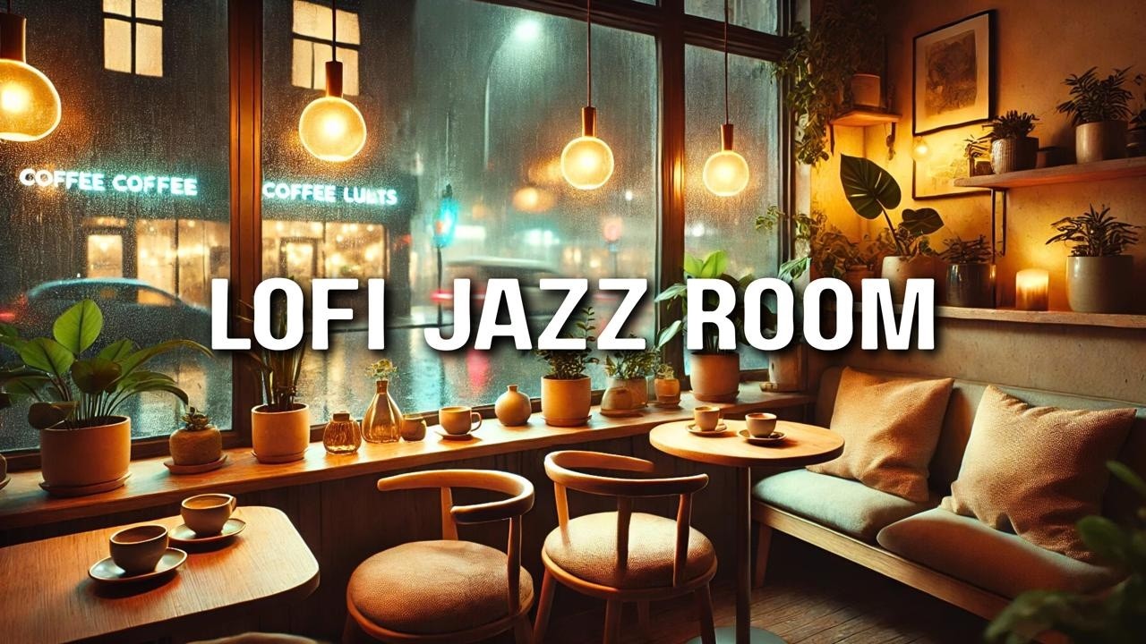 🎷 Midnight Jazz Lofi Lounge ✨ Smooth Beats for Focus, Study & Calm Nights