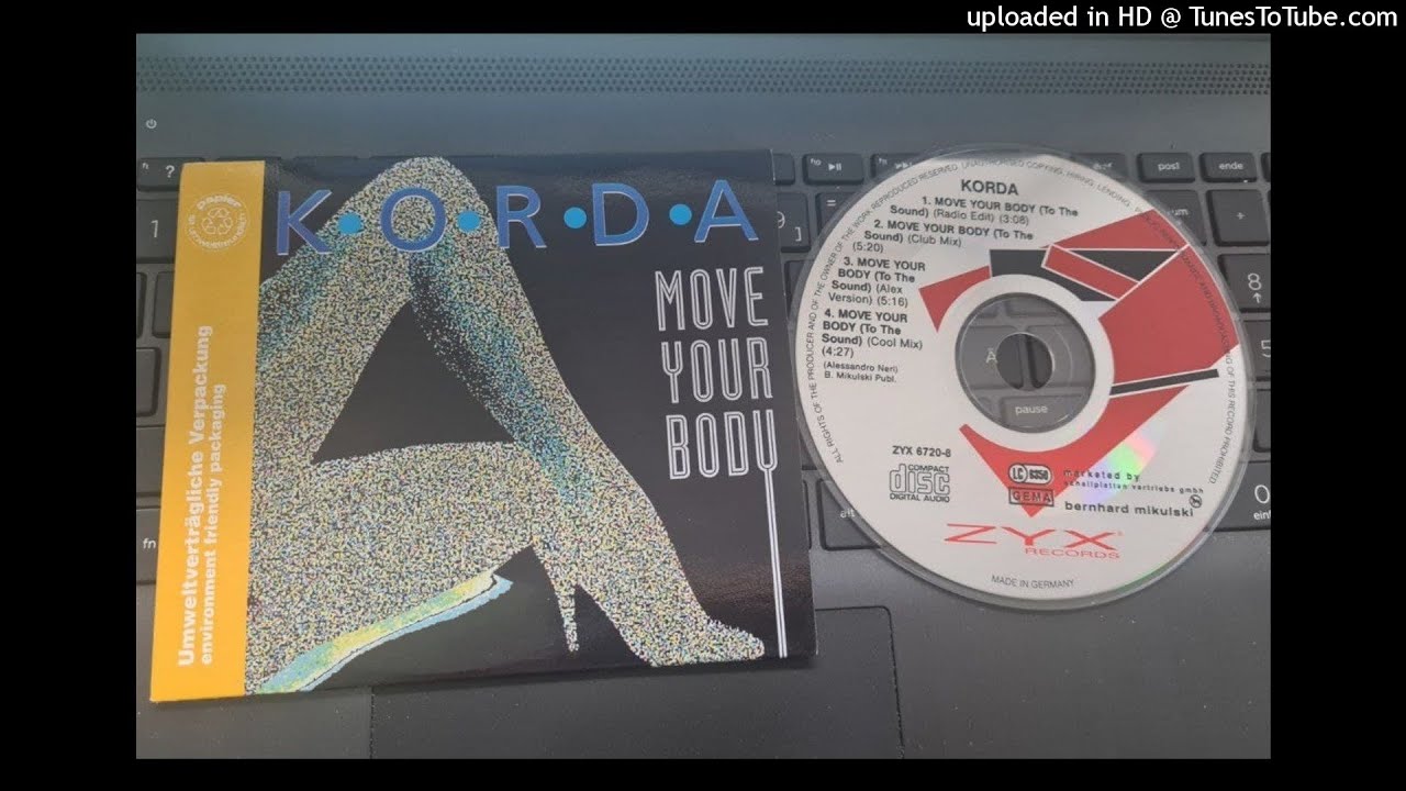 Korda - Move Your Body CDS (1992)