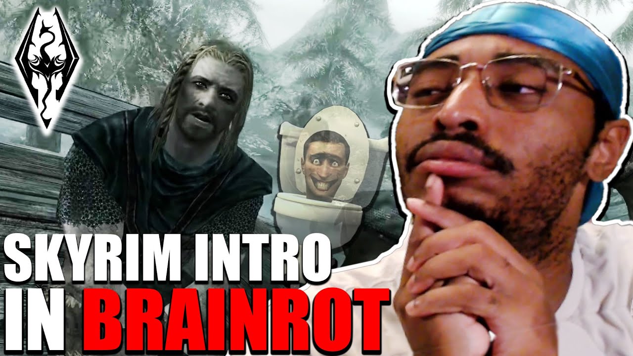 Locked In FR | Gen Alpha Brainrot Skyrim Reaction