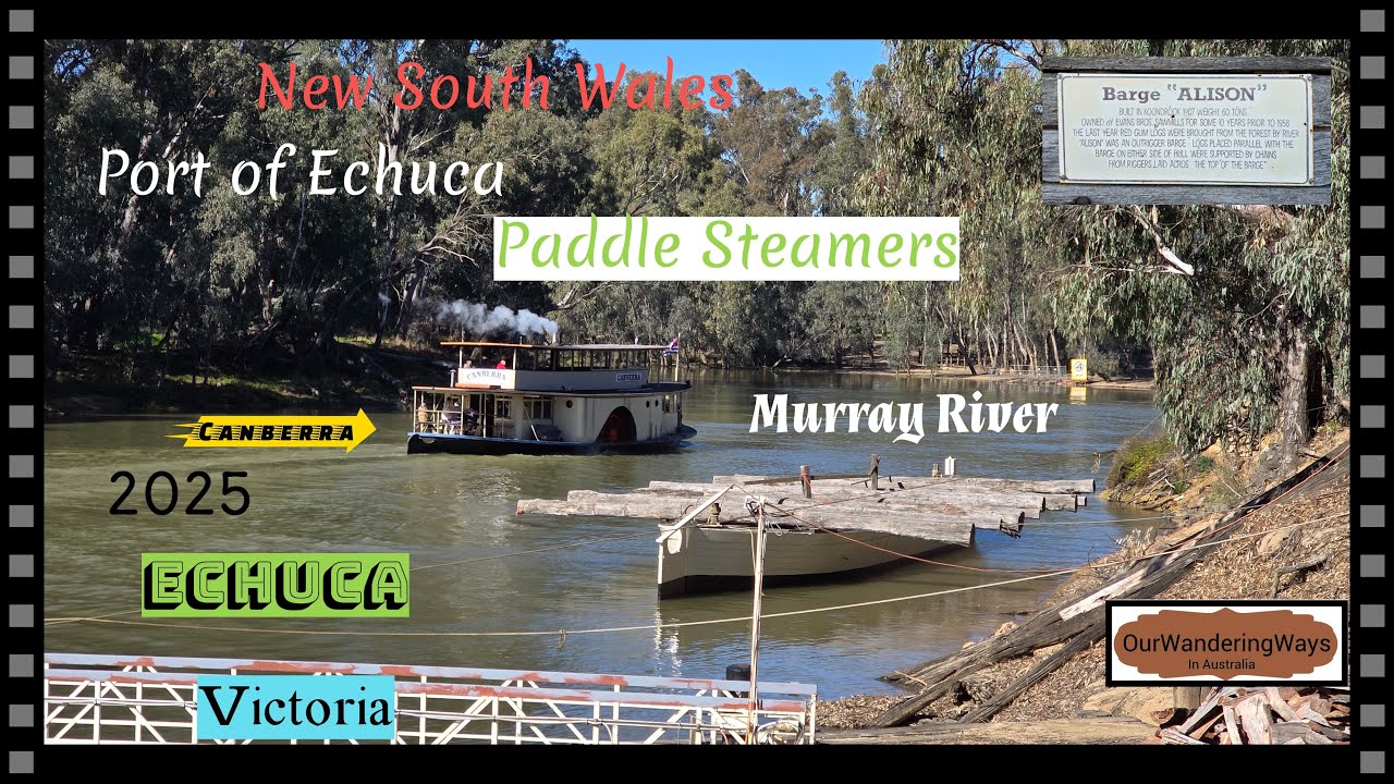 Echuca. Murray River. Victoria.