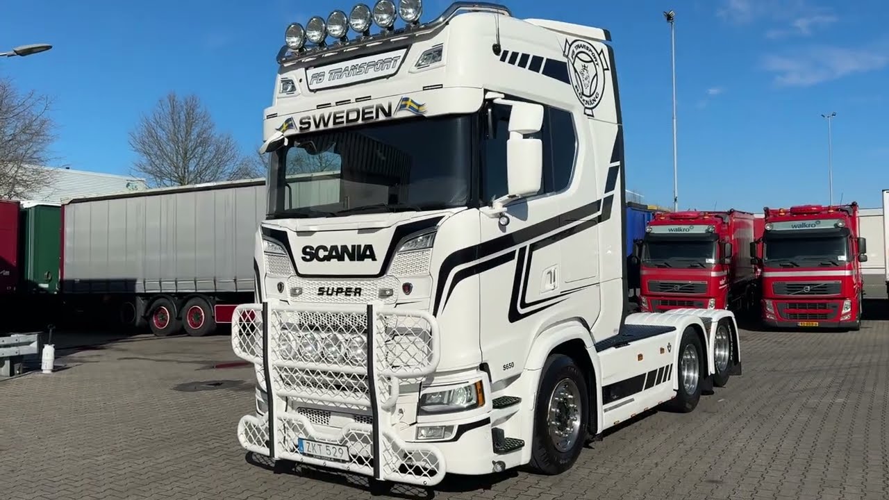 Scania S650 V8 Retarder Full Air Hydraulics 2018 our ref 31719