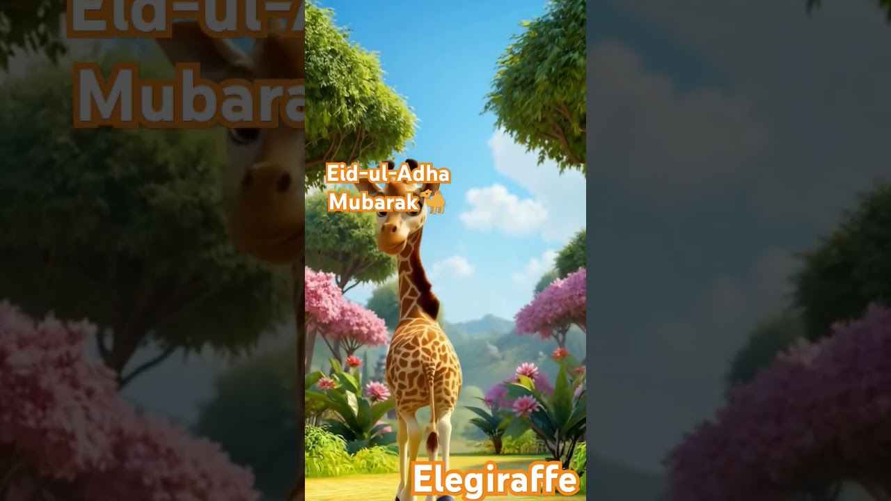 Eid-ul-Adha Mubarak🐪 