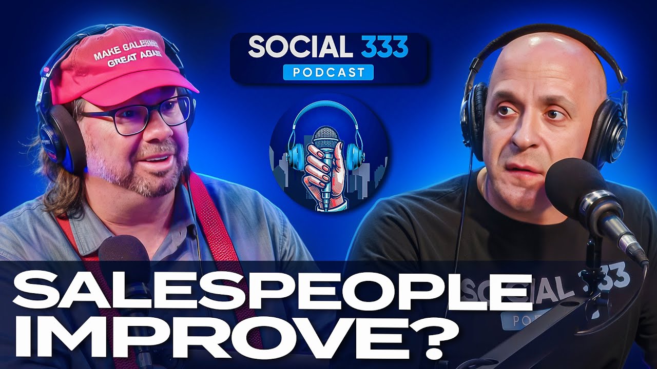 Why Do So Many Salespeople Suck and How Can They Improve? | Benjamin Dennehy #social333podcast #78