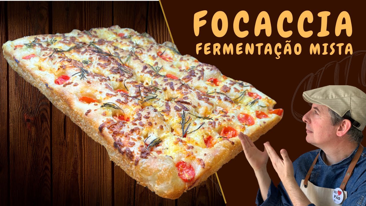 Como fazer uma FOCACCIA  !!! Leve e Saborosa !!!