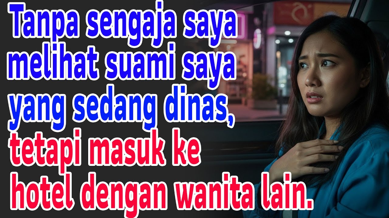 Tanpa Sengaja Saya Melihat Suami Saya Yang Sedang Dinas, Tetapi Masuk Ke Hotel Dengan Wanita Lain