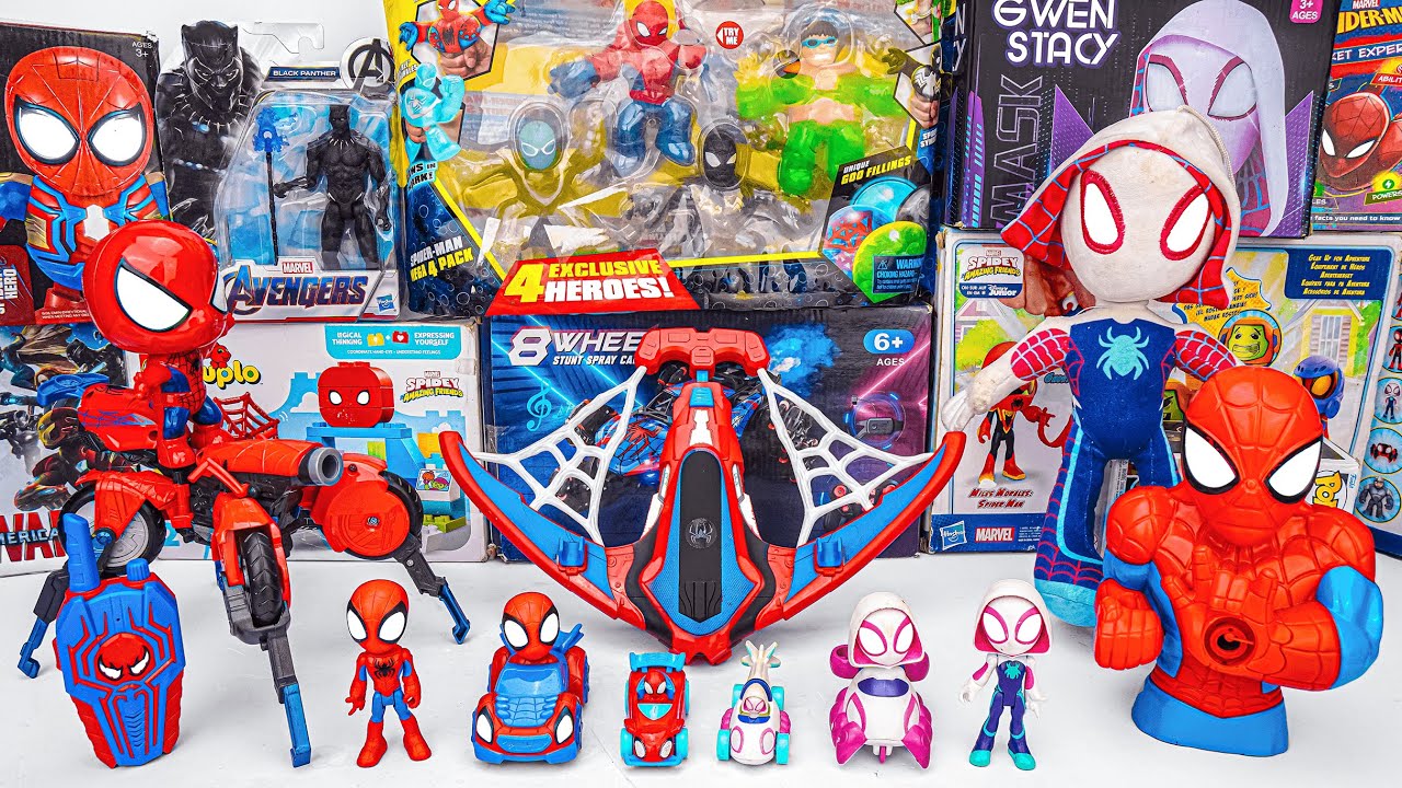 Marvel Spiderman Toys Unboxing Review | Spider Man Bow & Arrow | Marvel Spiderman Collection Toys