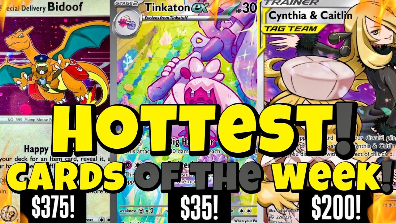 MARKET BOUNCE?! - HOTTEST POKÉMON CARDS of the WEEK!