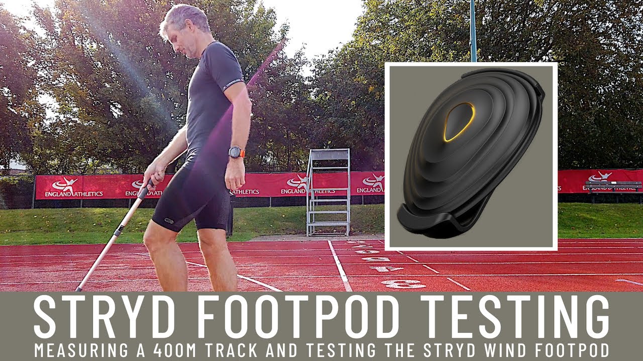 Stryd Wind Footpod | 400m Track Distance Testing