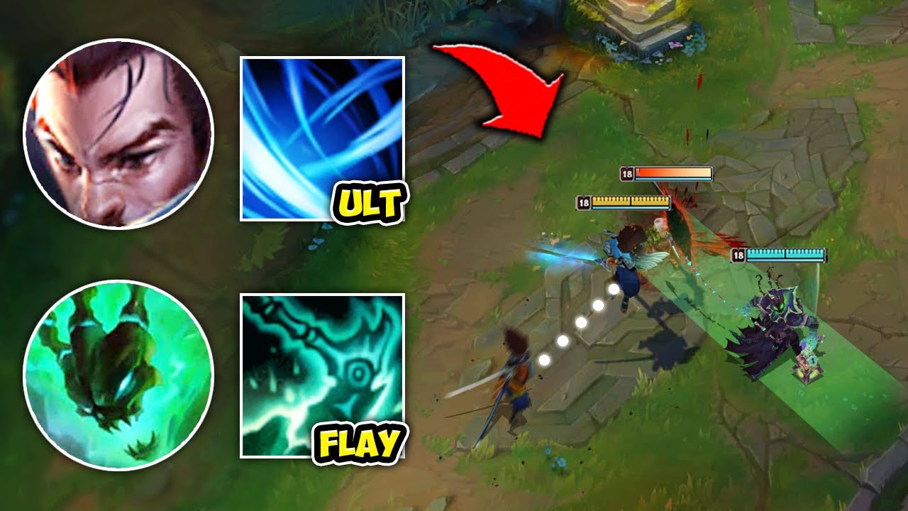 This bot lane synergy is 100% too much FUN! (one flay = one Yasuo ult)