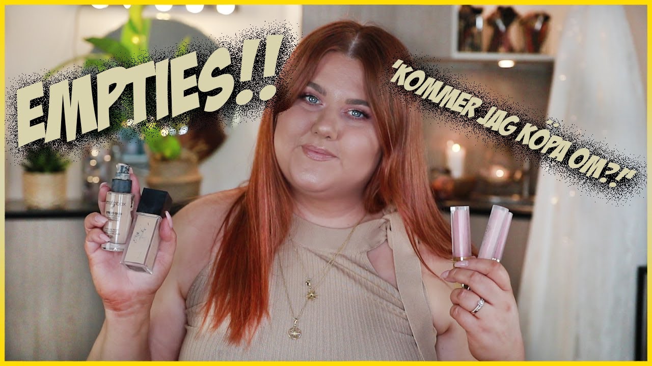 💛 Makeup-EMPTIES! 💛 | Värda att köpa igen?!