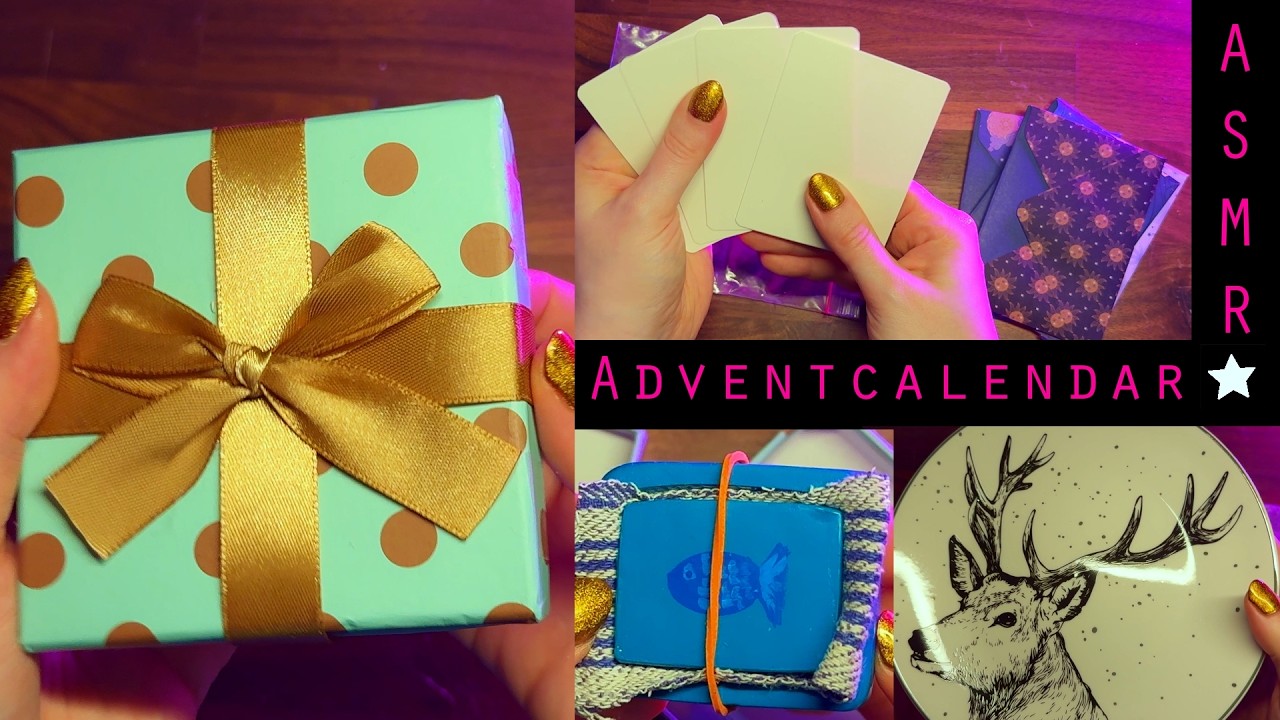 Advent Calendar Packing ASMR 🎄 Christmas Gift Wrapping