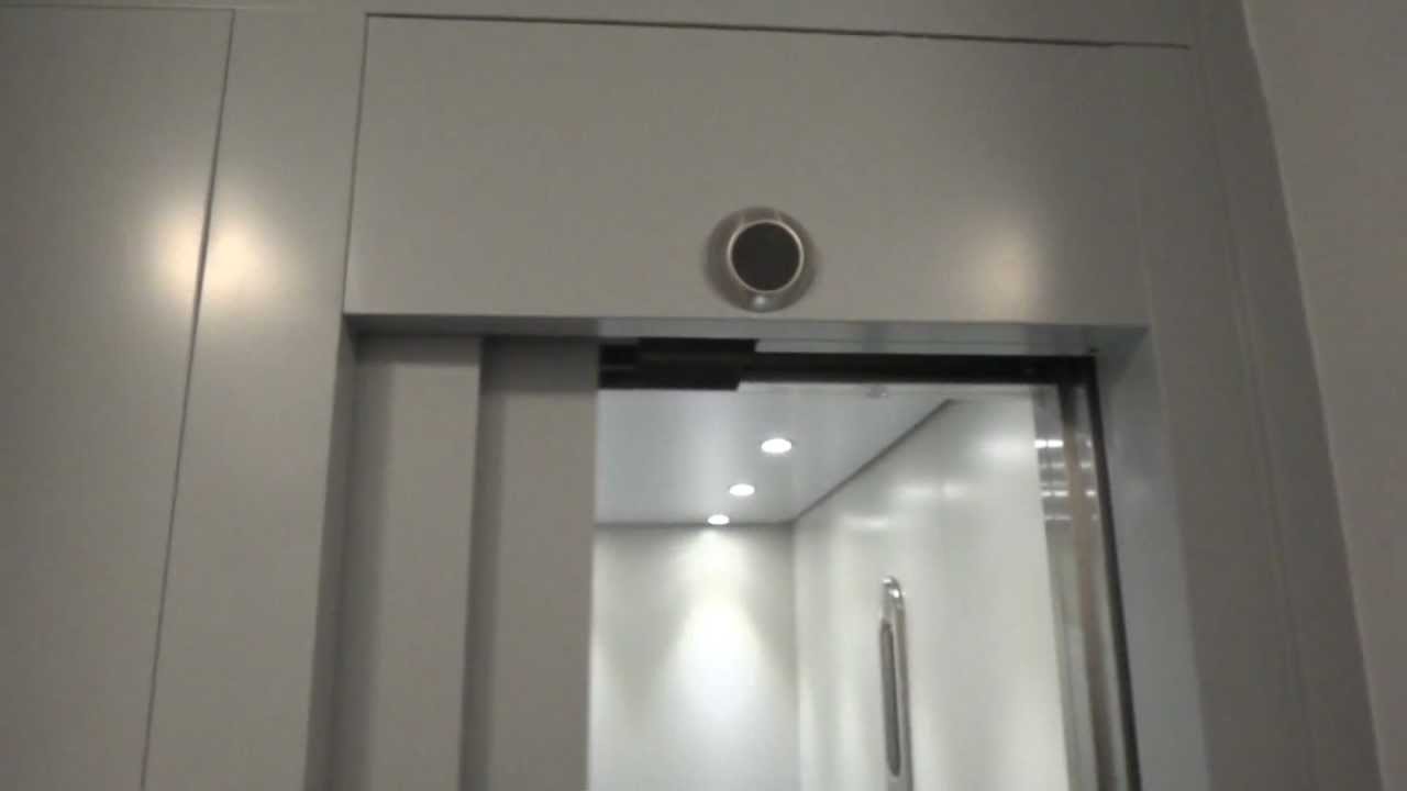 KONE MonoSpace MRL Traction elevator @ Sollentunavägen 175, Sollentuna, Sweden.