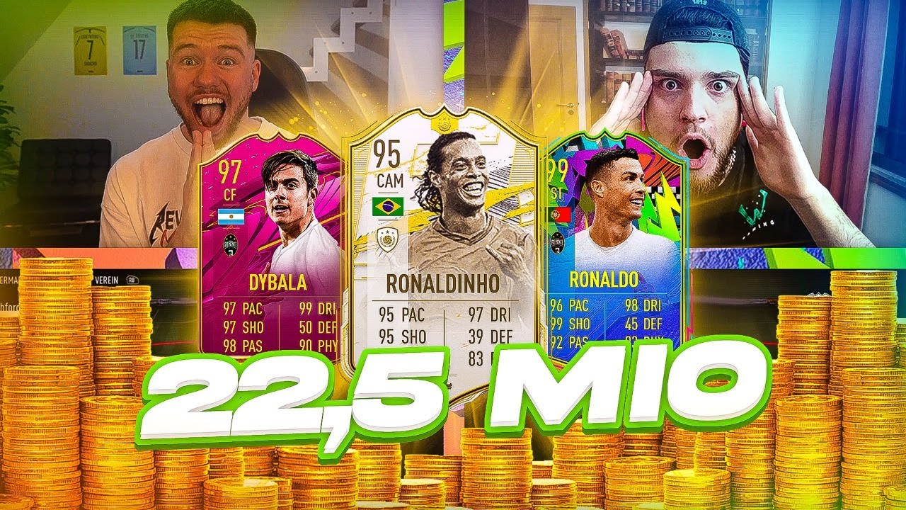 FIFA 21: 22.5 MIO COINS SQUAD BUILDER BATTLE 🔥🔥