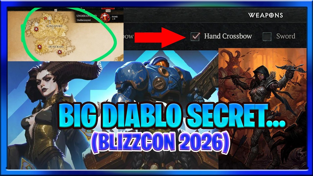 Diablo 4: BlizzCon 2026 БОЛЬШОЙ АНОНС. Новый КЛАСС? Карта? Новая ИГРА? Diablo Immortal 2? Давайте...