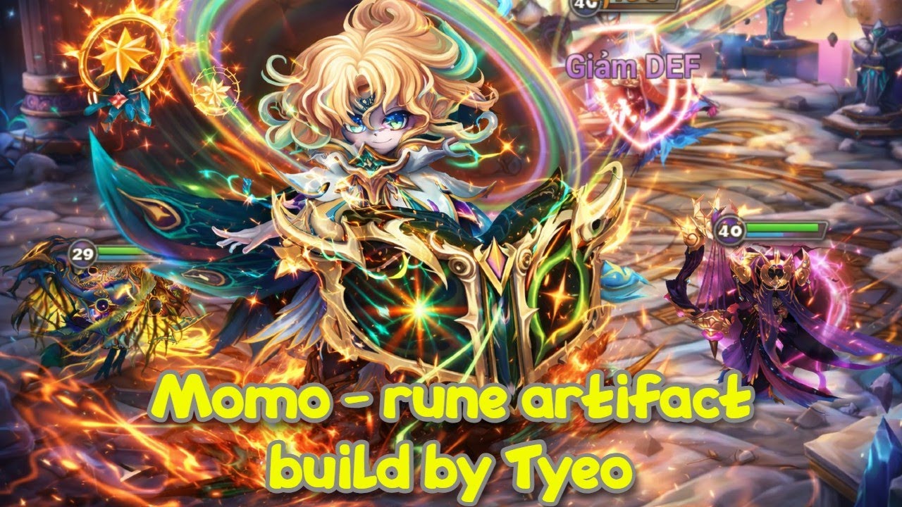 MOMO FULL POWER – KHIÊN THẦN KHÔNG THỂ PHÁ ( Summoners war Rta ) Tyeo
