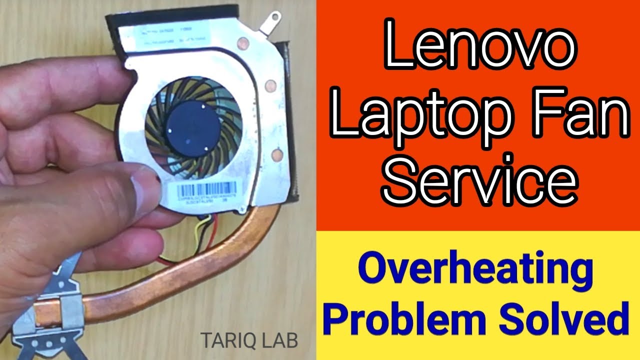 How To Fix Overheating Laptop | Lenovo ThinkPad Fan Servicing
