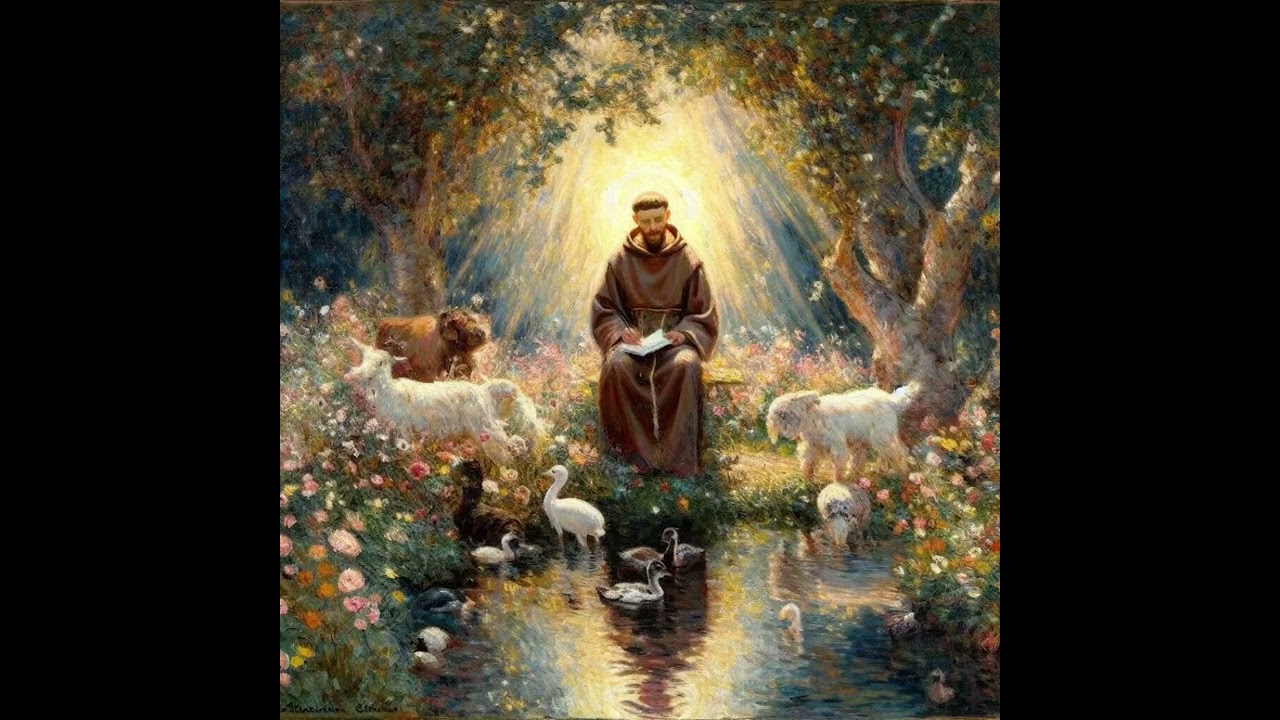 دعای صلح جهانی از فرانسیس اسیسی قدیس#هفتپرتو مقدس#دعا#صلح#جاودان 