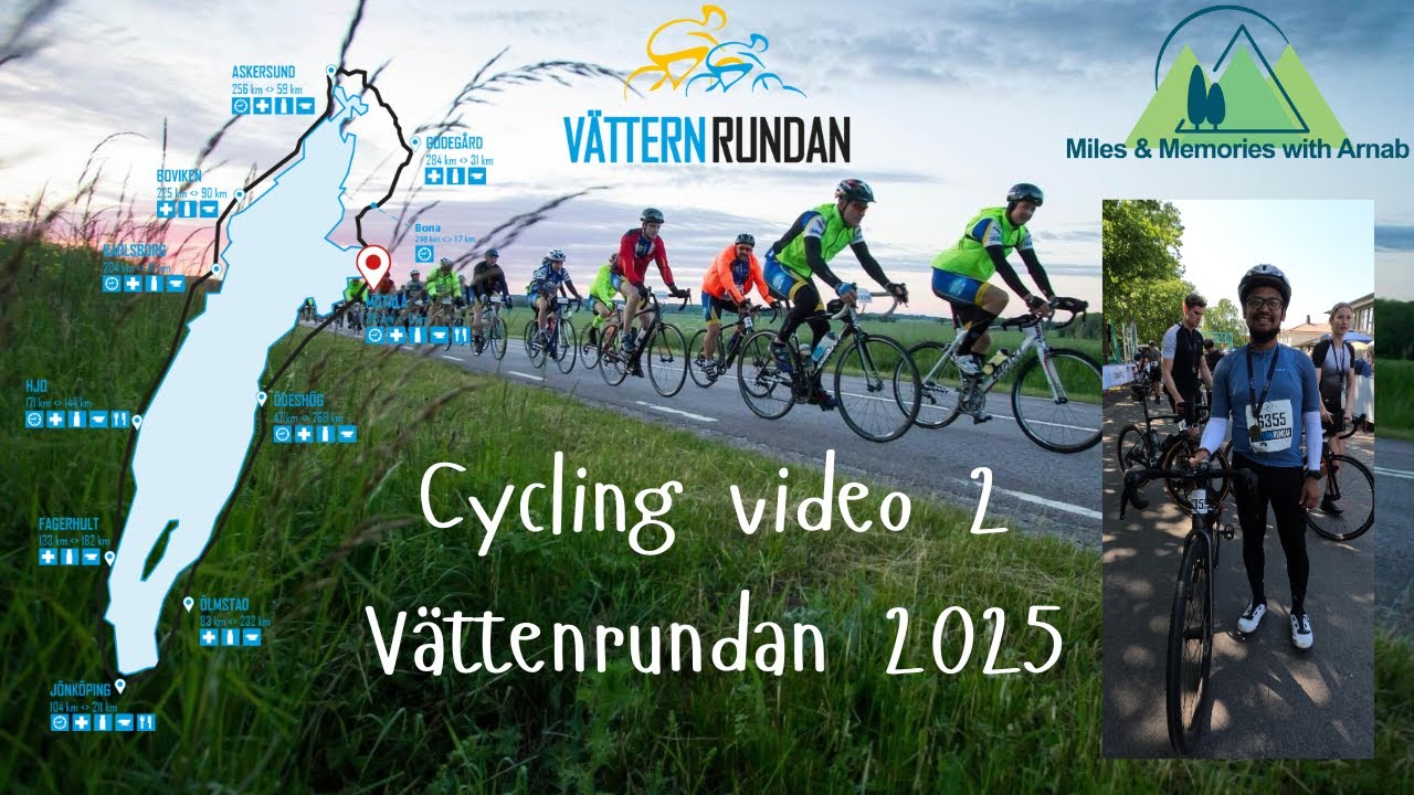 Vätternrundan 2025 | 315 km Cycling Challenge | GoPro Hero 10 POV Ride