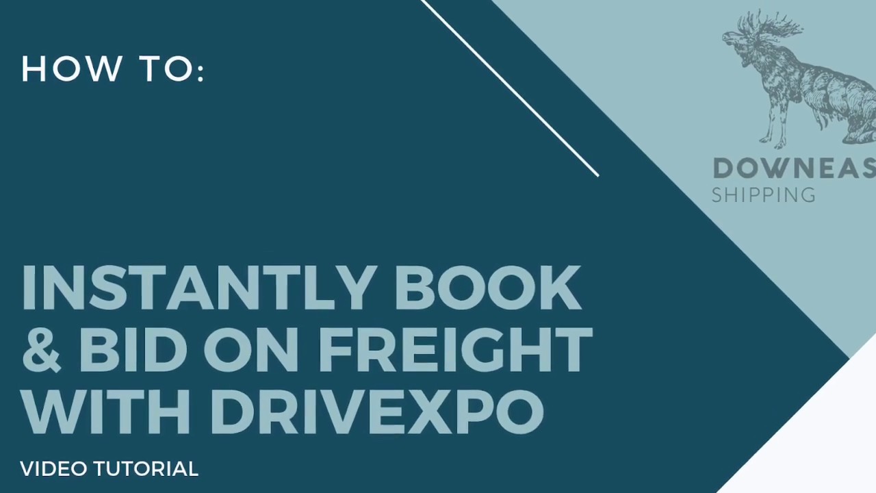 Book Freight And Place Bids With DriveXPO