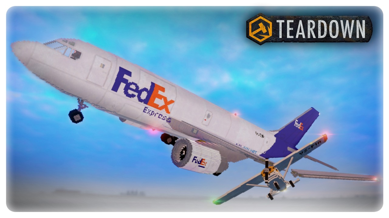 Realistic Midair Collisions in Teardown