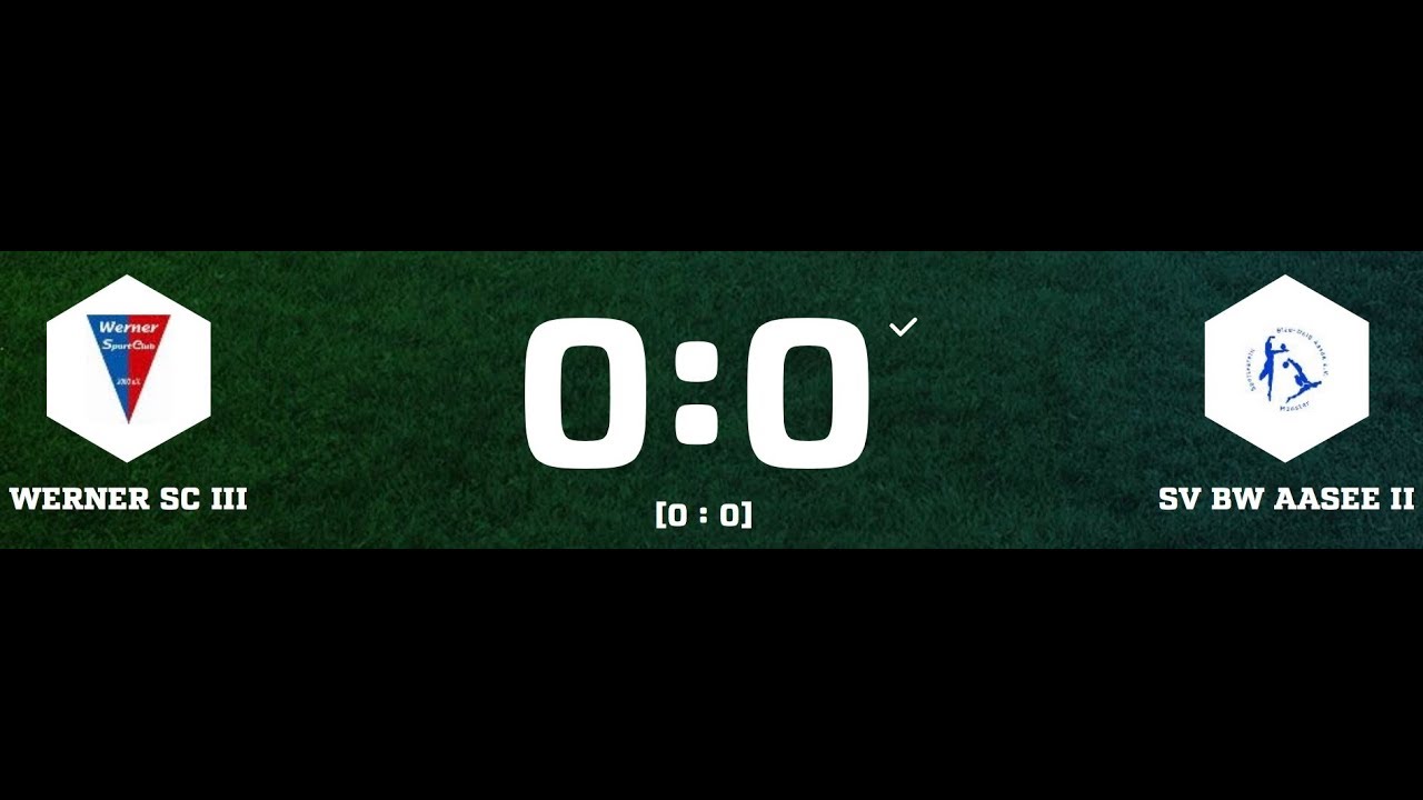 Werner SC - SV Blau Weiß Aasee II 0:0 (0:0)