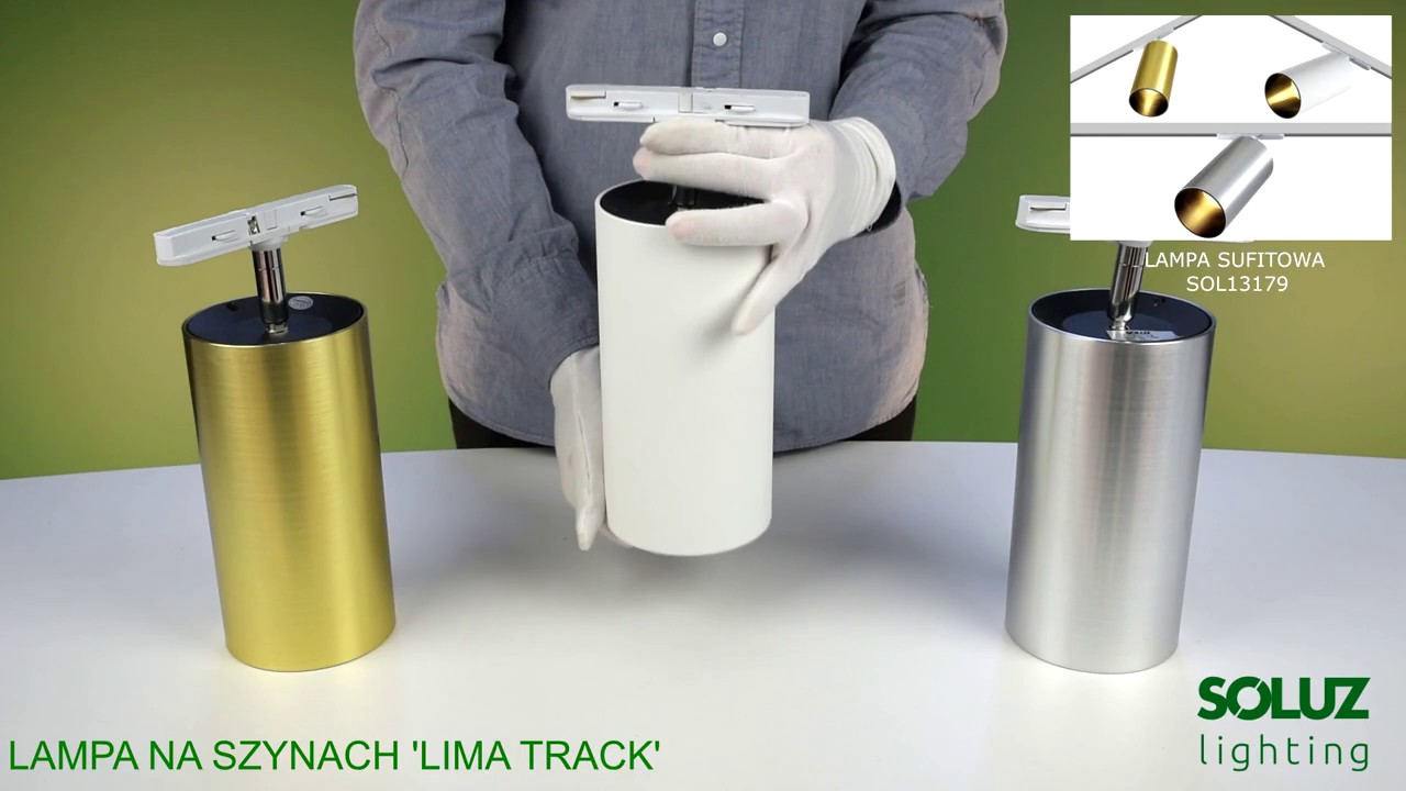 LAMPA NA SZYNACH LIMA TRACK (SOL13179) Soluz Lighting