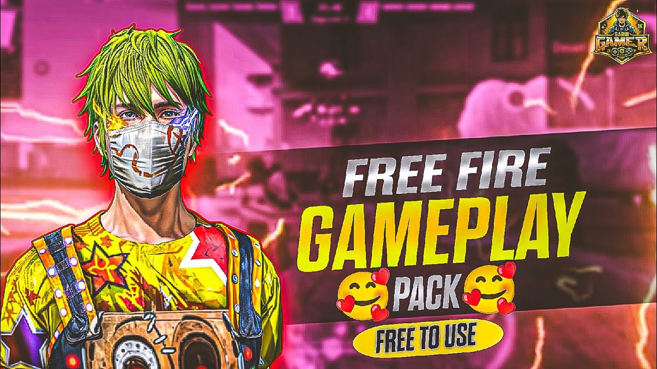 FREE FIRE no copyright &copy;️ gameplay pack 🔥| free tu use for montage #freefire #gameplaypack #montage