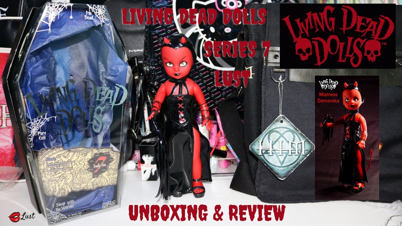 ☆ Living Dead Dolls Series 7 Lust (Mistress Demonika) Unboxing & Review ☆