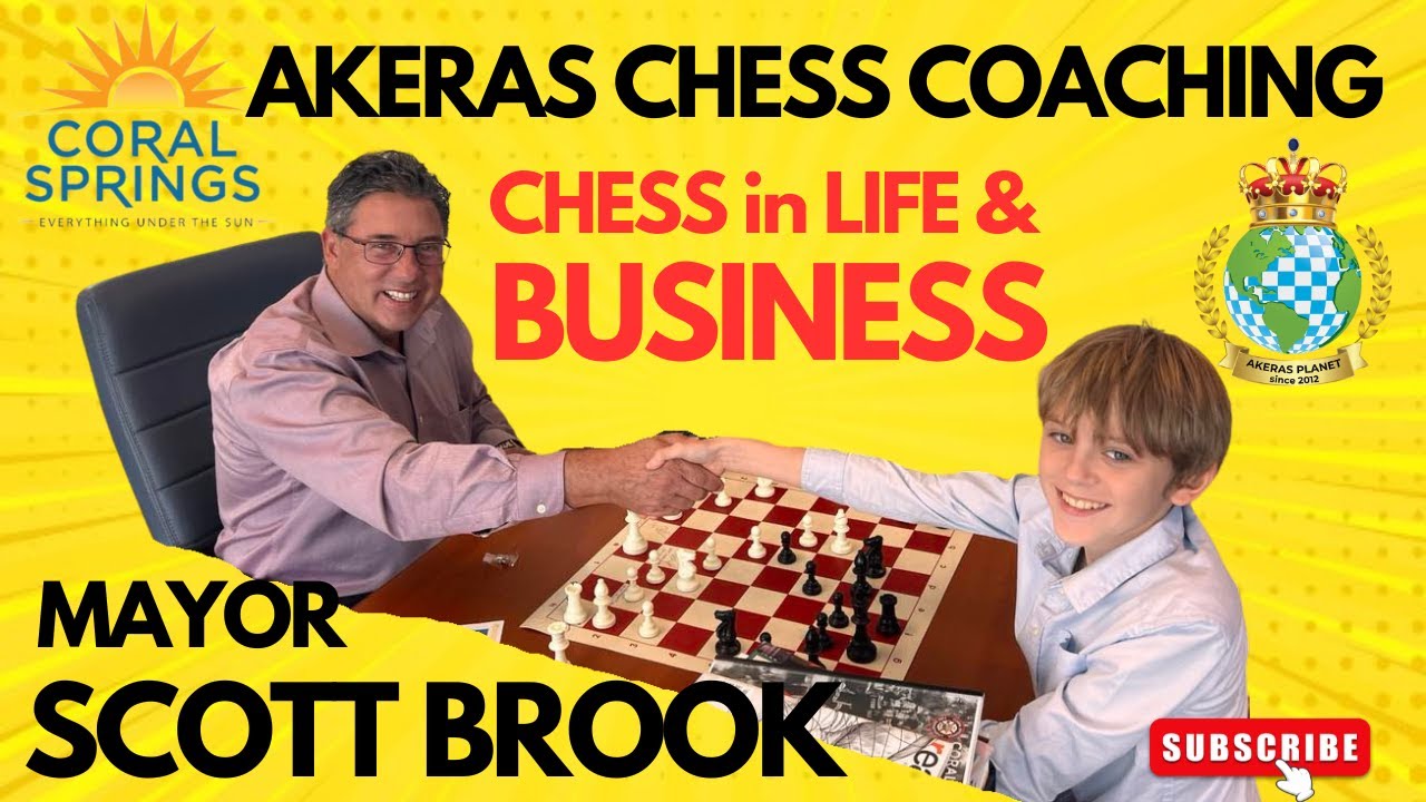 A CHESS Coaching Session by Akeras for Mayor Scott Brook