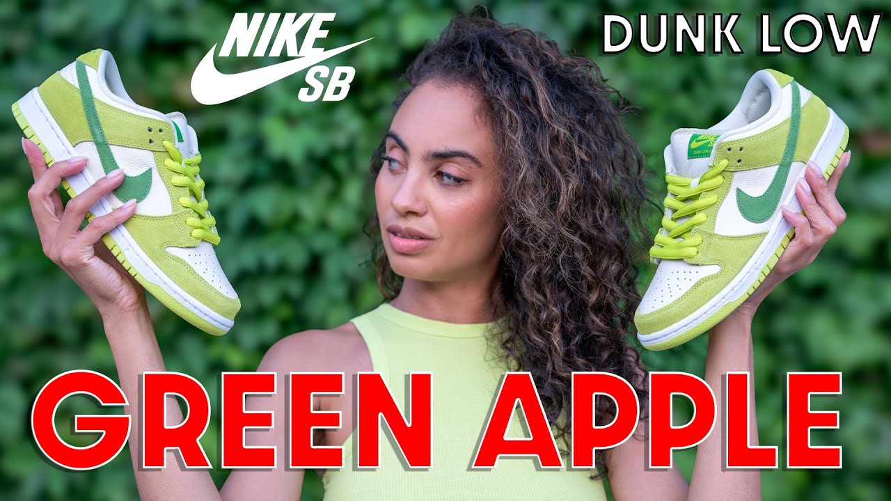 I completed the fruity pack!  Nike SB Dunk Low Green Apple Review and How to Style 3 Ways