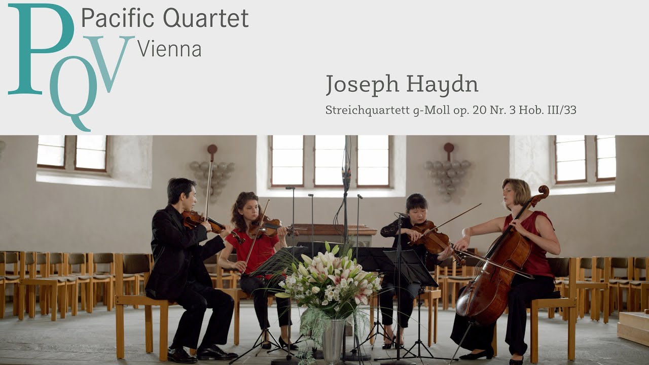 Joseph Haydn, String Quartet in G minor, op. 20 no. 3, Pacific Quartet Vienna