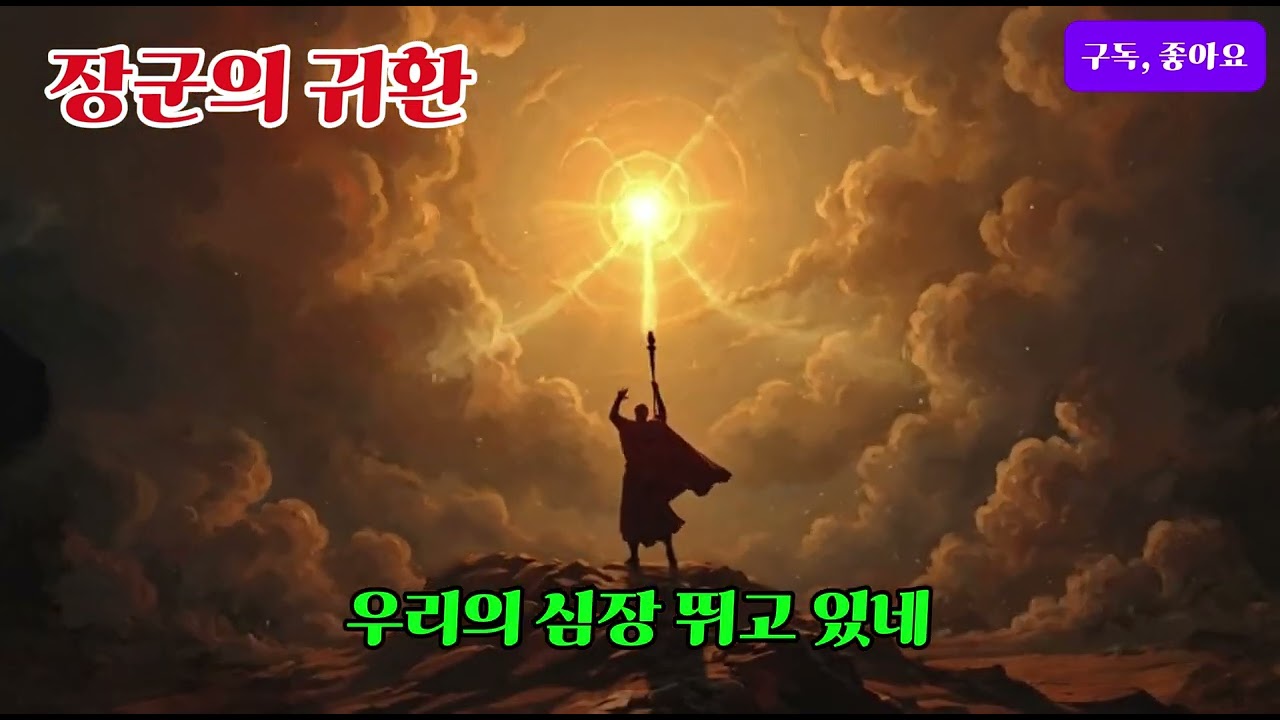 장군의 귀환 #k-pop #k-락 #사극발라드 #퓨전음악 #한국의소리 #국악가요 #국악과힙합 #국악