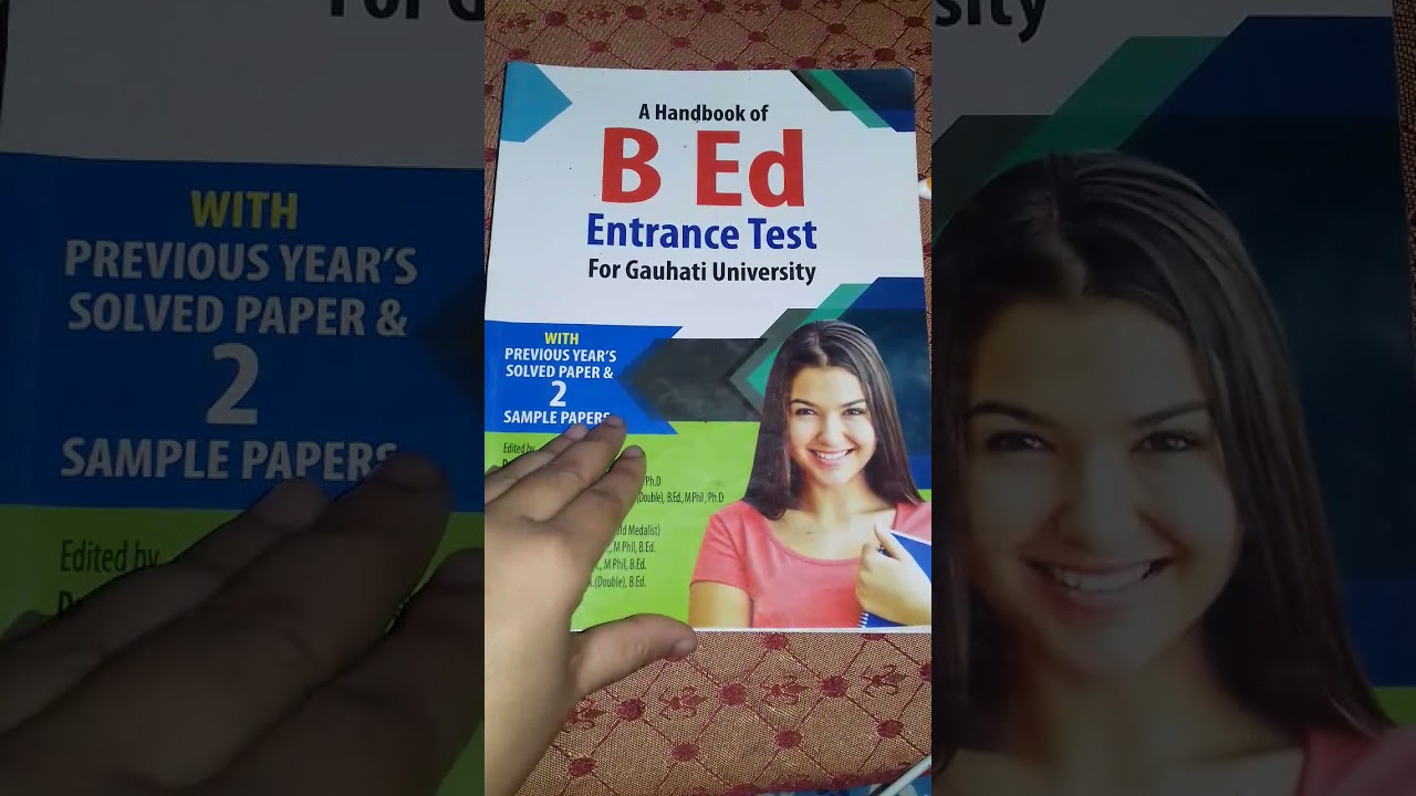 B.ed Entrance Test Book// best book//