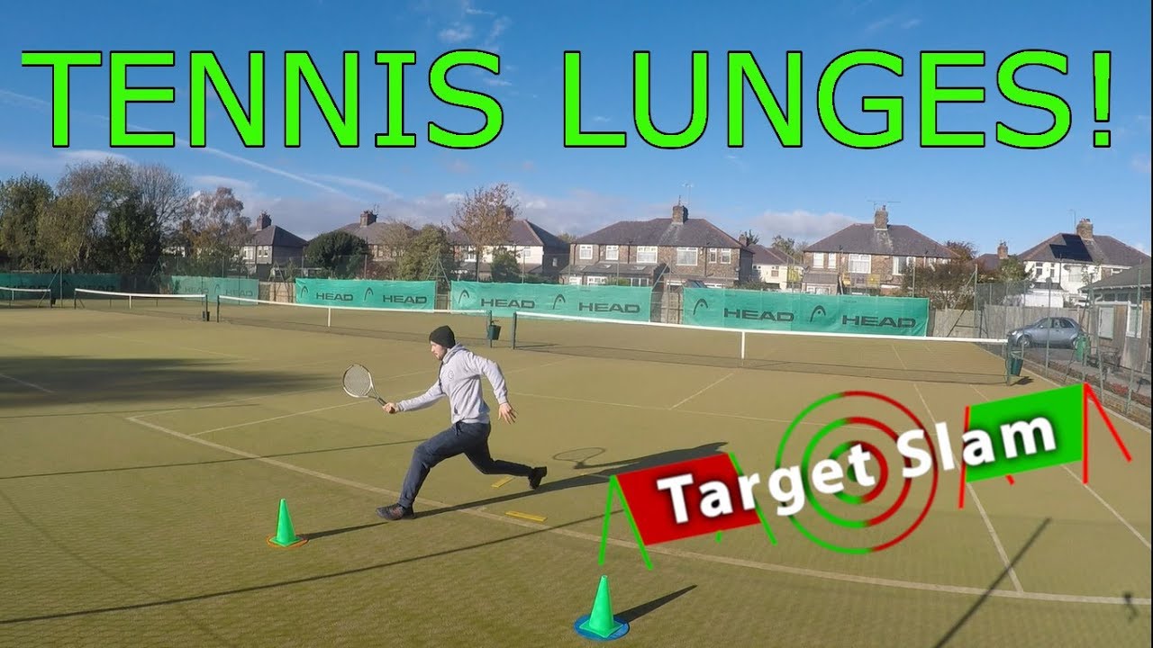 TENNIS LUNGES - Tennis Fitness Workout!