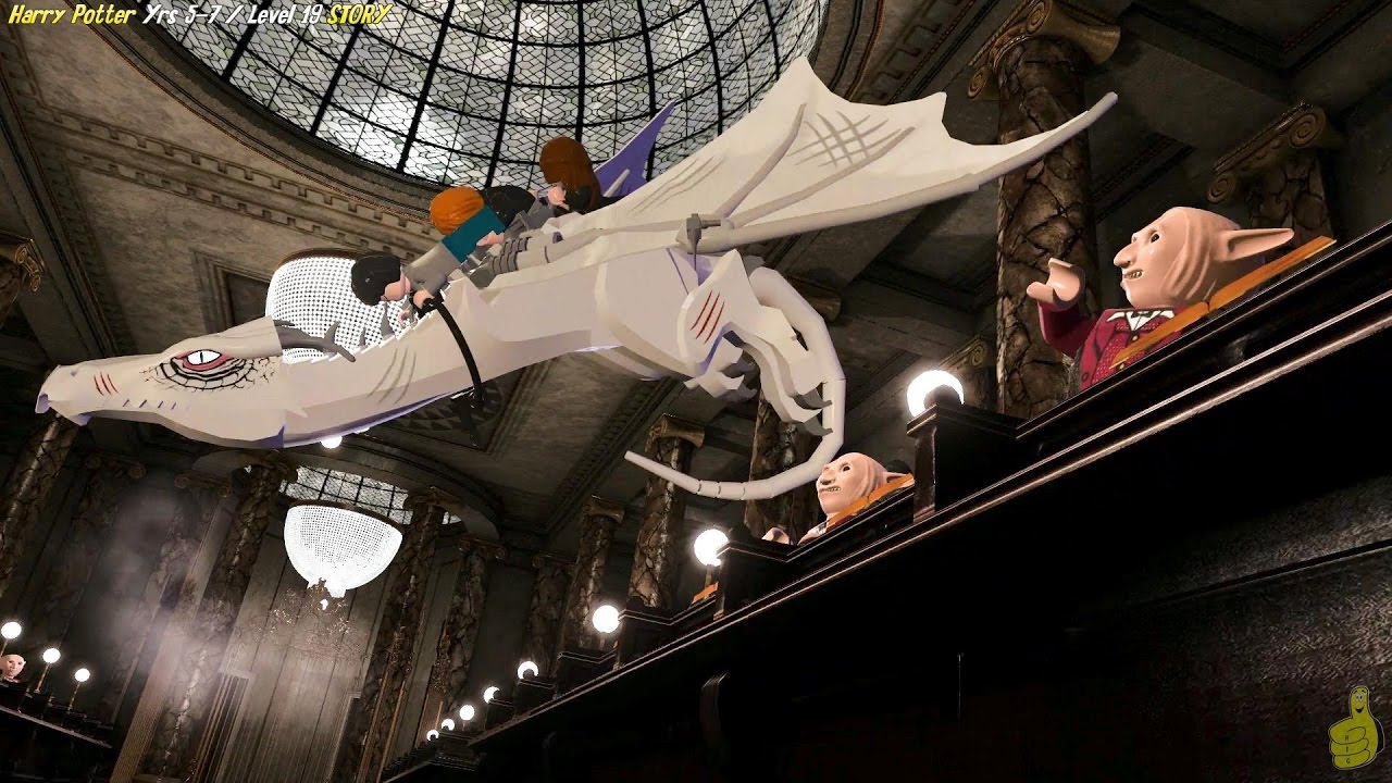 Lego Harry Potter, годы 5-7: Уровень 19 / История падения вора - HTG