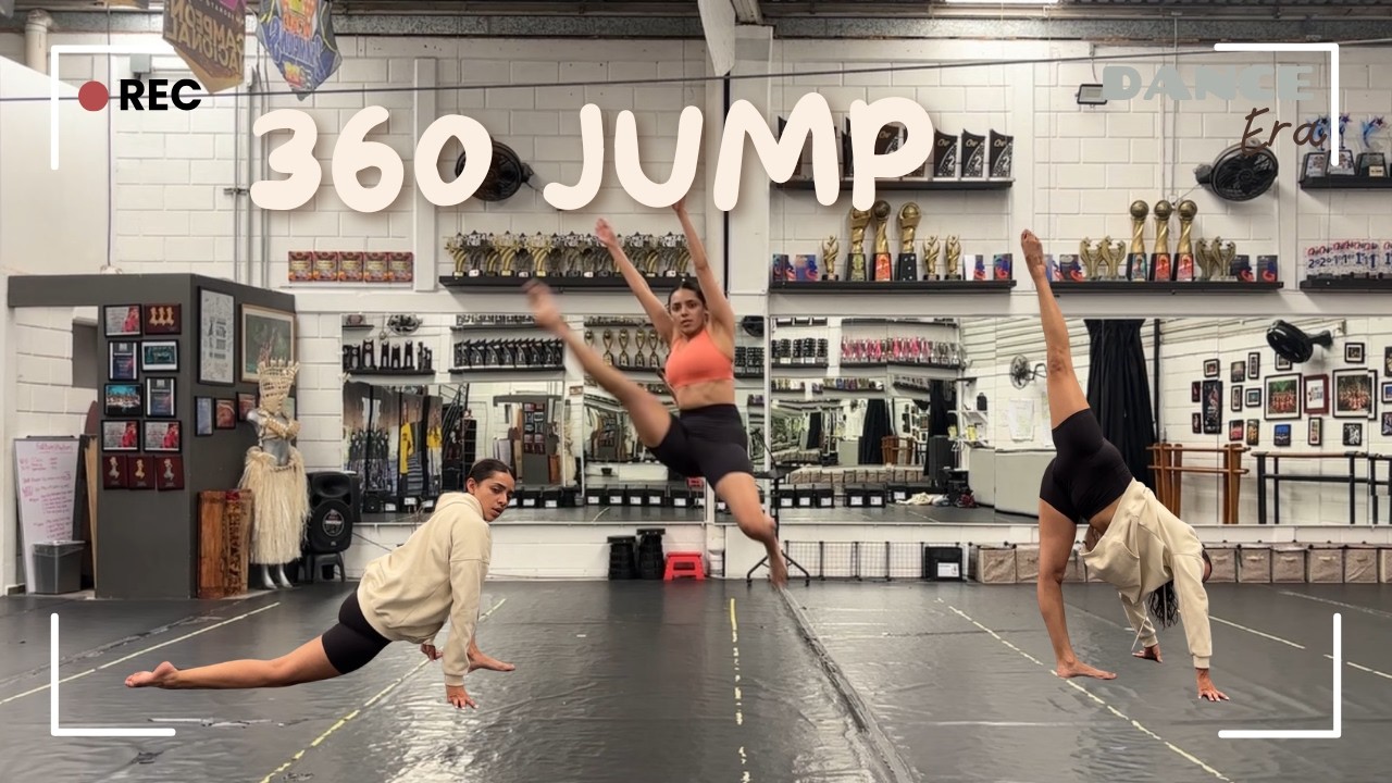 INTENTANDO EL 360 (salto de baile)