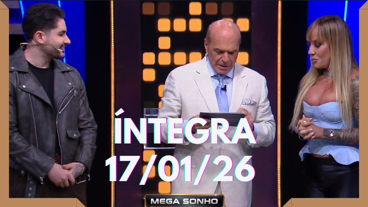 VIVI FERNANDEZ E LUCAS SOUZA NO 'MEGA SONHO' - 17/01/2026 | COMPLETO