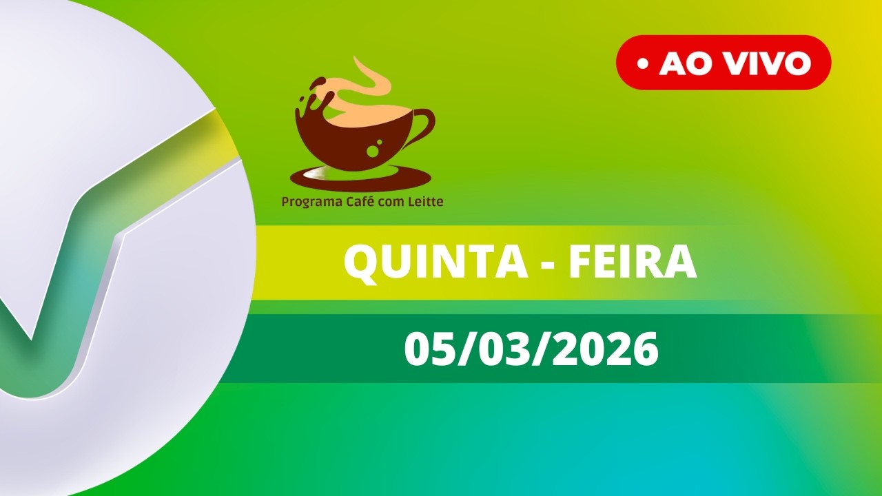 TV VERDE VALE | AO VIVO | PROGRAMA CAFÉ COM LEITTE 05/03/2026
