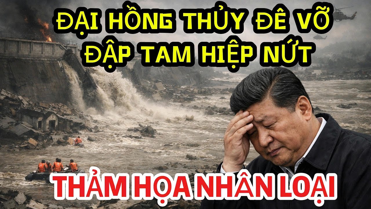 Đại Hồng Thủy Trung Quốc Đê Vỡ : 150 Ngày Địa Ngục Và 145 Nghìn Người Không Thể Sống Sót