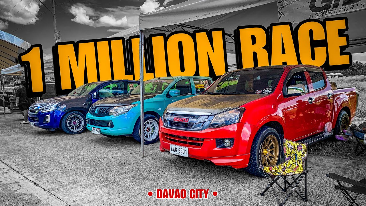 DAVAO CITY 1 MILLION RACE | DRAG DIESEL vs GAS RACE CARS