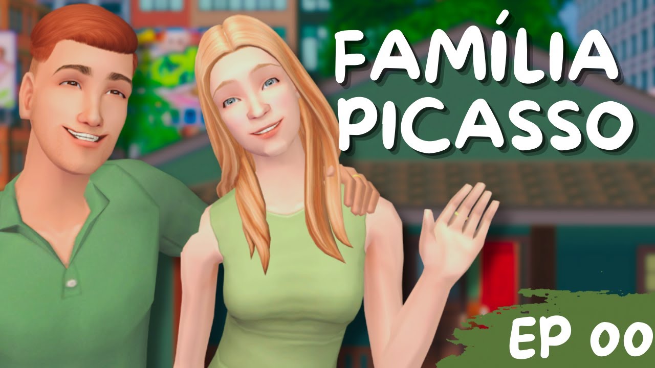 A FAMÍLIA PICASSO #EP 00 - APRESENTAÇÃO E CONSTRUÇÃO DA CASA | Gameplay The Sims 2