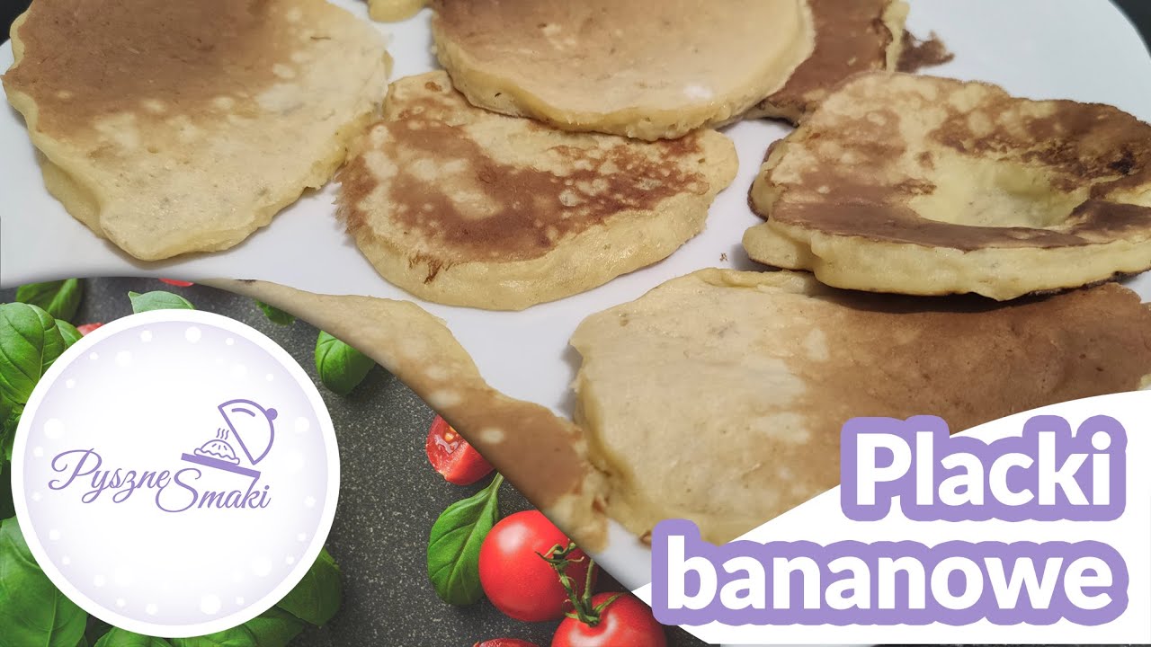 Placki bananowe dla dzieci - przepis