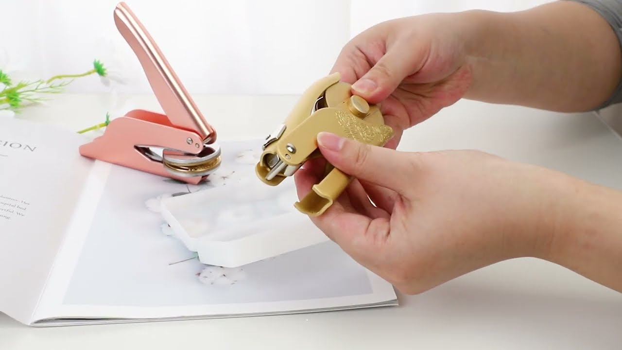 How to Use Book Stamp | Custom &ldquo;From the Library of&rdquo; Embosser