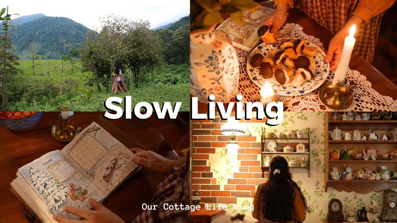 Quiet Life Among the Mountains | Slow and Cozy Life 🕯️🧺🌳