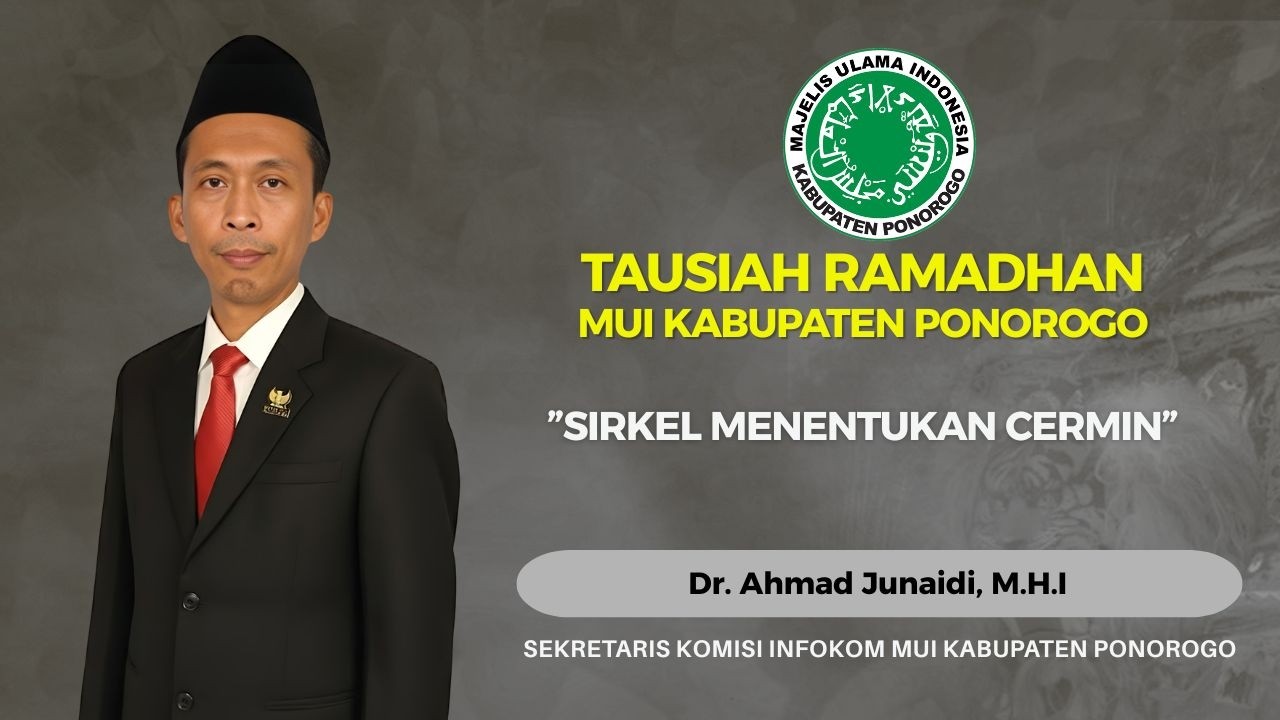 Sirkel Menentukan Cermin | Dr. Ahmad Junaidi, M.H.I